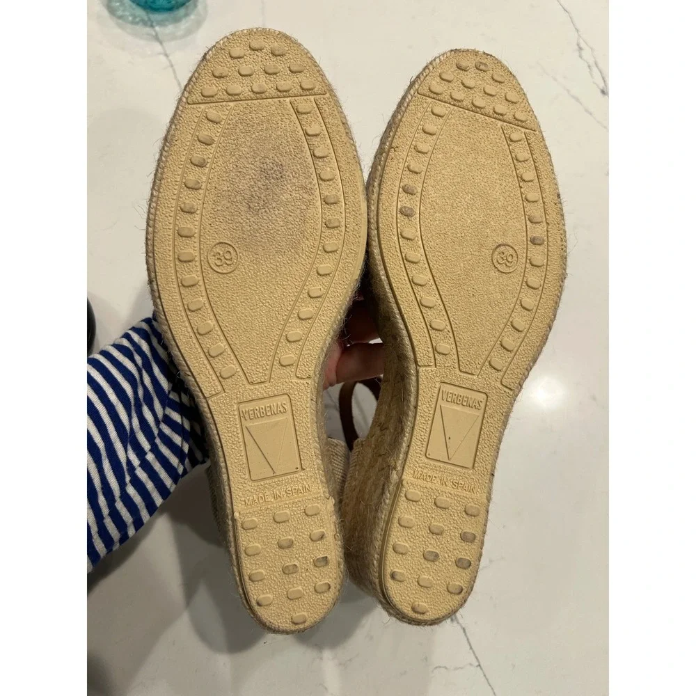 Verbenas espadrille wedges
